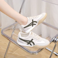 fashion comfort soft leather casual flat sneaker outdoor walking light leisure loafers women shoe quanzhou high quality shoes