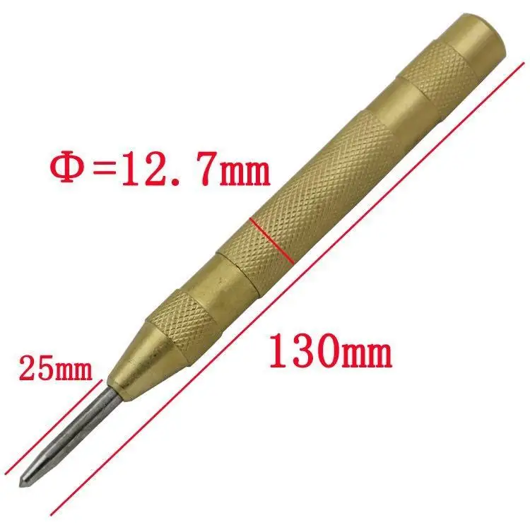 Automatic Centre Punch 5'' Center Pin Strike Spring Loaded Marking Starting Holes Tool Steel | Инструменты
