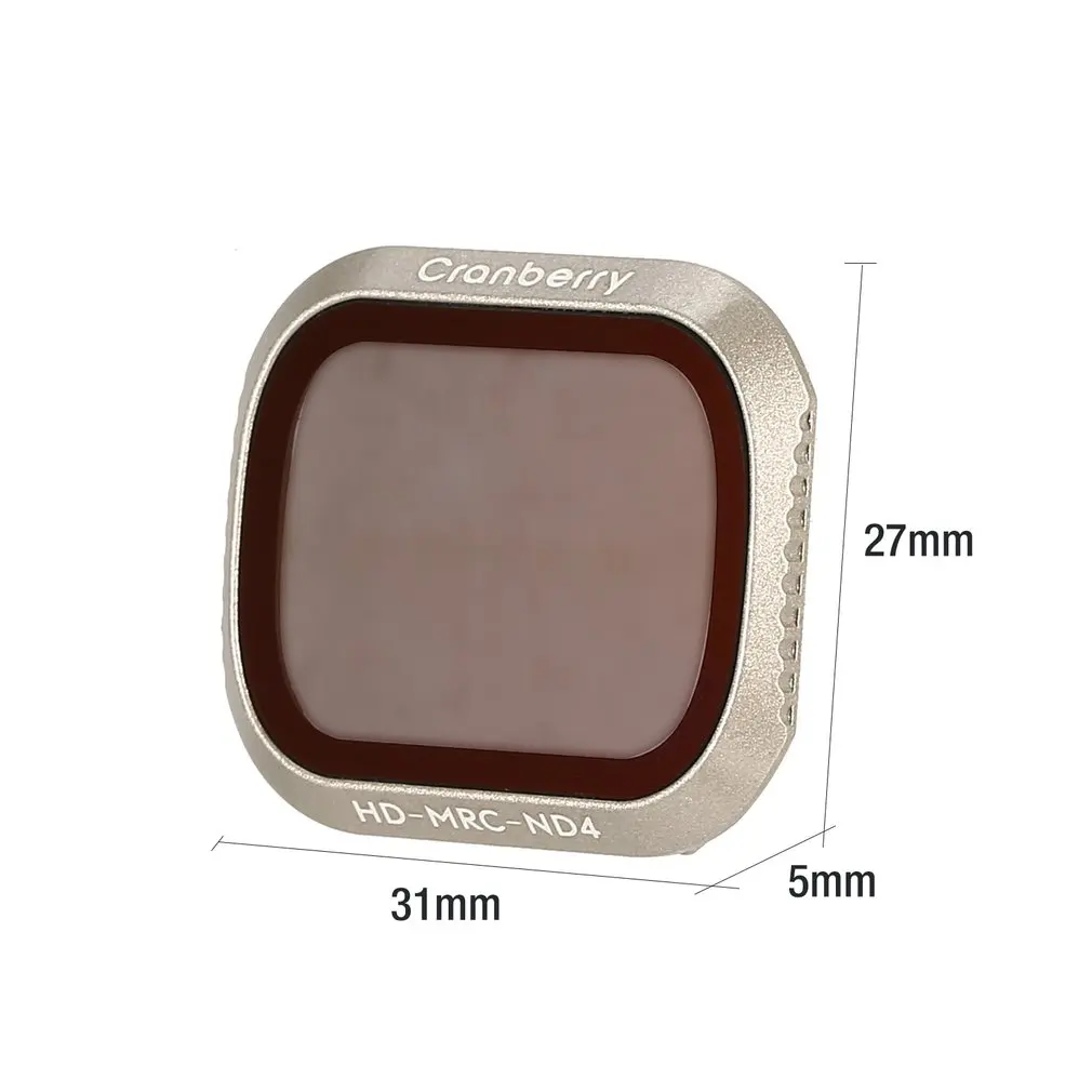 

Cranberry HD-MRC CPL/ND+PL Filter Camera Filter Waterproof Polarizer/Reducer Lens for DJI Mavic 2 Pro Drone Quadcopter Accessory