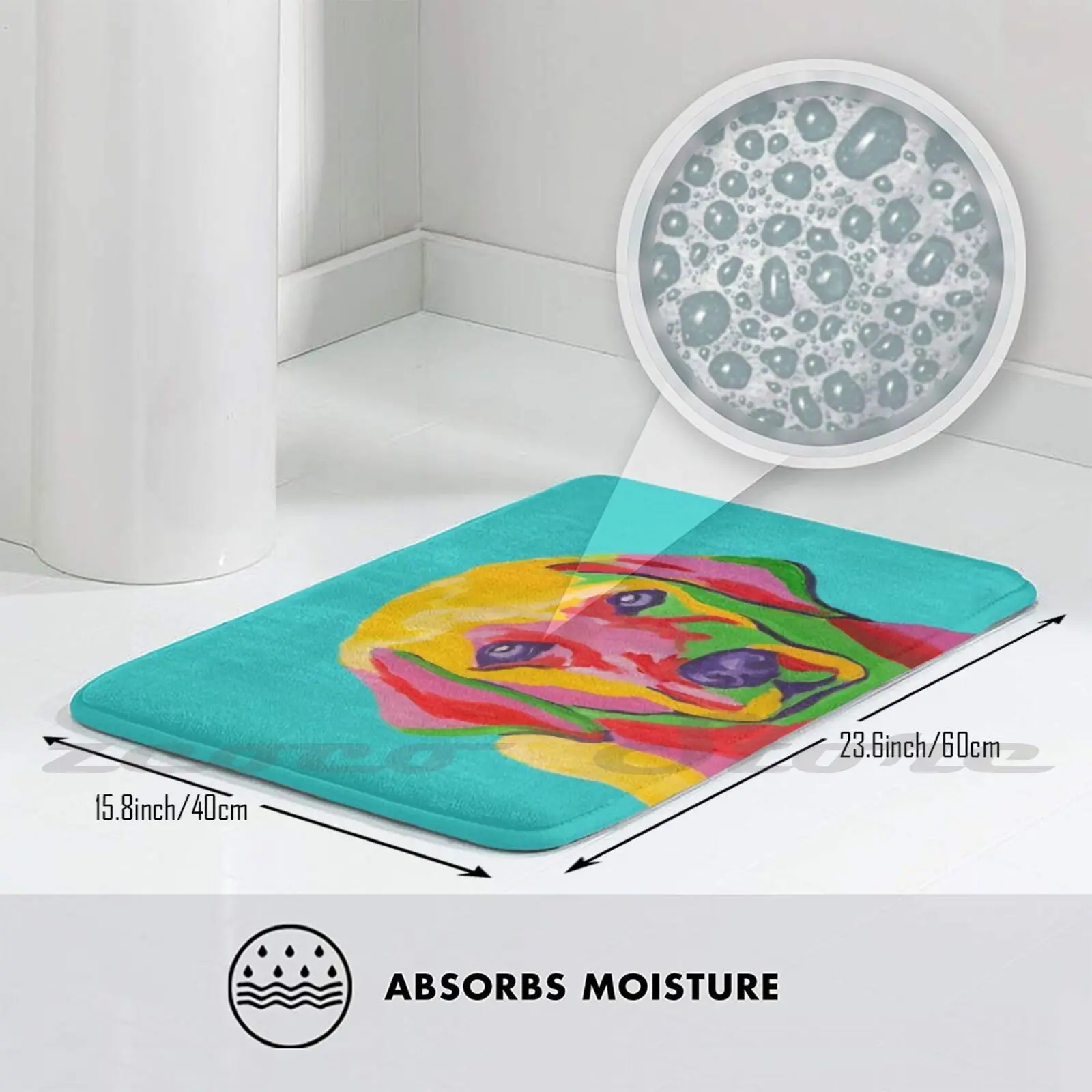 Маковый мягкий коврик для двери нескользящий поглощения воды лабораторный