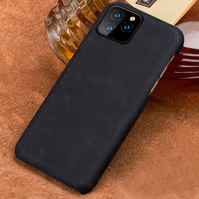 blue Подлинный подтягивающий кожаный чехол для телефона для iphone 11 11 Pro 11 Pro Max X XS XR XSMAX 6s 7 8 Plus 6 5 5S SE Plus Crazy чехол в виде лошади - Цвет: blue