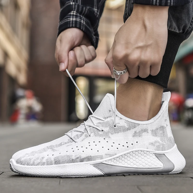 Мужские воздухопроницаемые кроссовки Damyuan износостойкие модный уличный