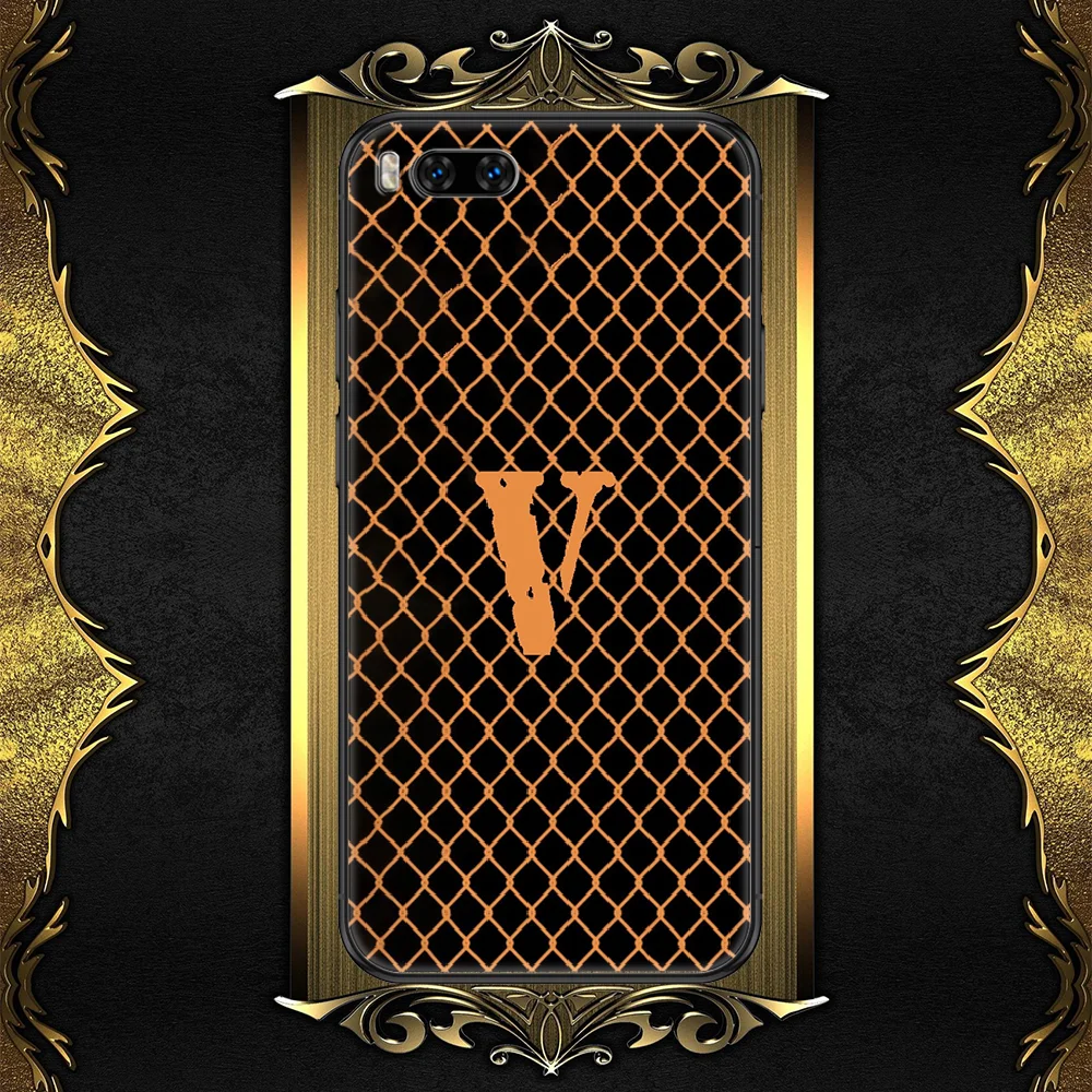 

Fashion Brand vlones-compatible Phone case For Xiaomi Mi Max Note 3 A2 A3 8 9 9T 10 Lite Pro Ultra black pretty prime tpu shell