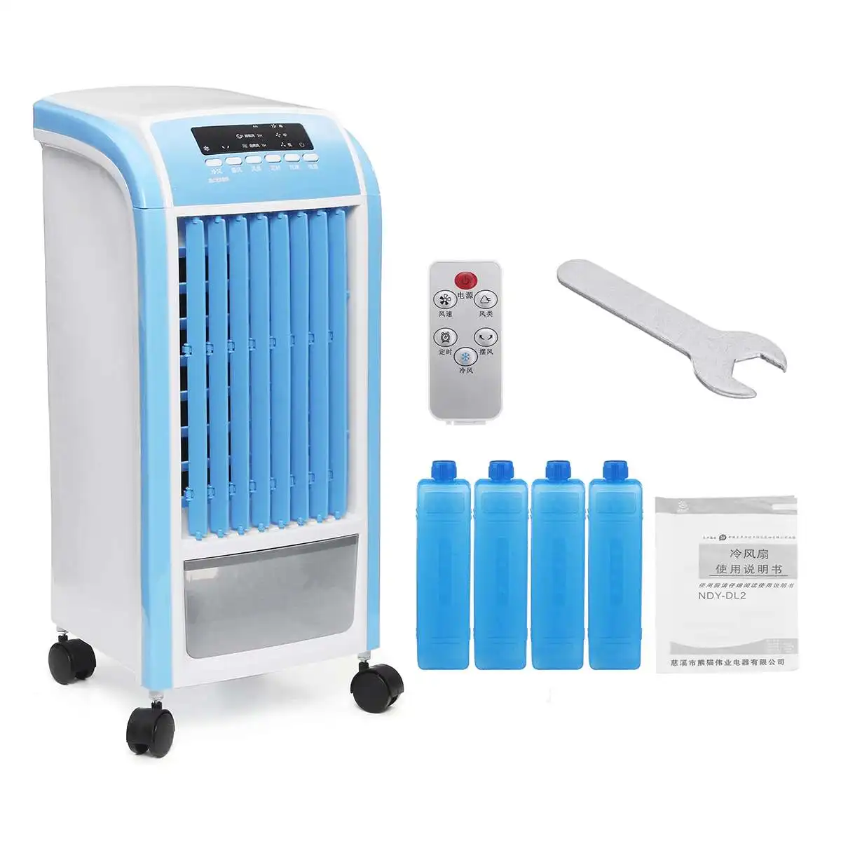 Warmtoo 220 В кондиционер Многофункциональный охлаждающий вентилятор таймер охладитель увлажняюший очиститель регулируемый 3 скорости ветра