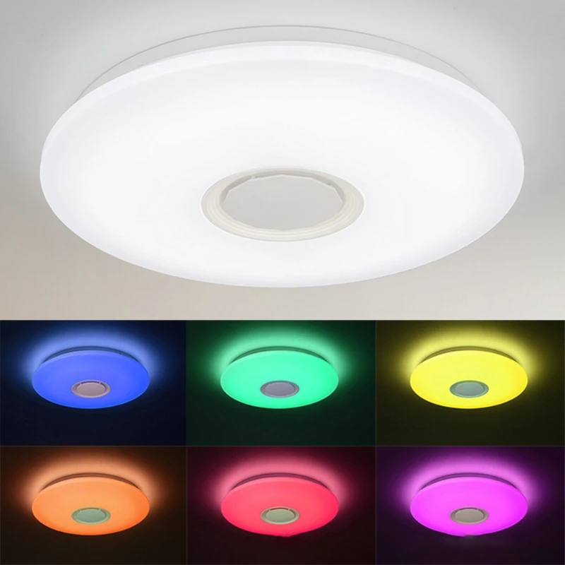 

WiFi Intelligent Colorful Ceiling Lamp APP Remote Control Smart Speaker Voice Control Dimming Timing Ceiling Light