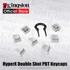 Прозрачная механическая клавиатура Kingston HyperX Double Shot PBT Key cap s pbt Full 104