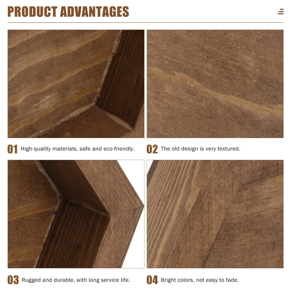 1 шт. винтажный поднос в форме алмаза Искусственный деревянный для торта)|Лотки