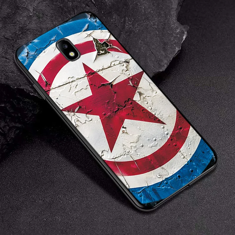 TPUBLK652 Чехол для samsung Galaxy J3, J5, J7 года, мягкий черный чехол из ТПУ с принтом героя Марвел для samsung J5 J7 J7 Neo J4 J6 Plus - Цвет: TPUBLK652