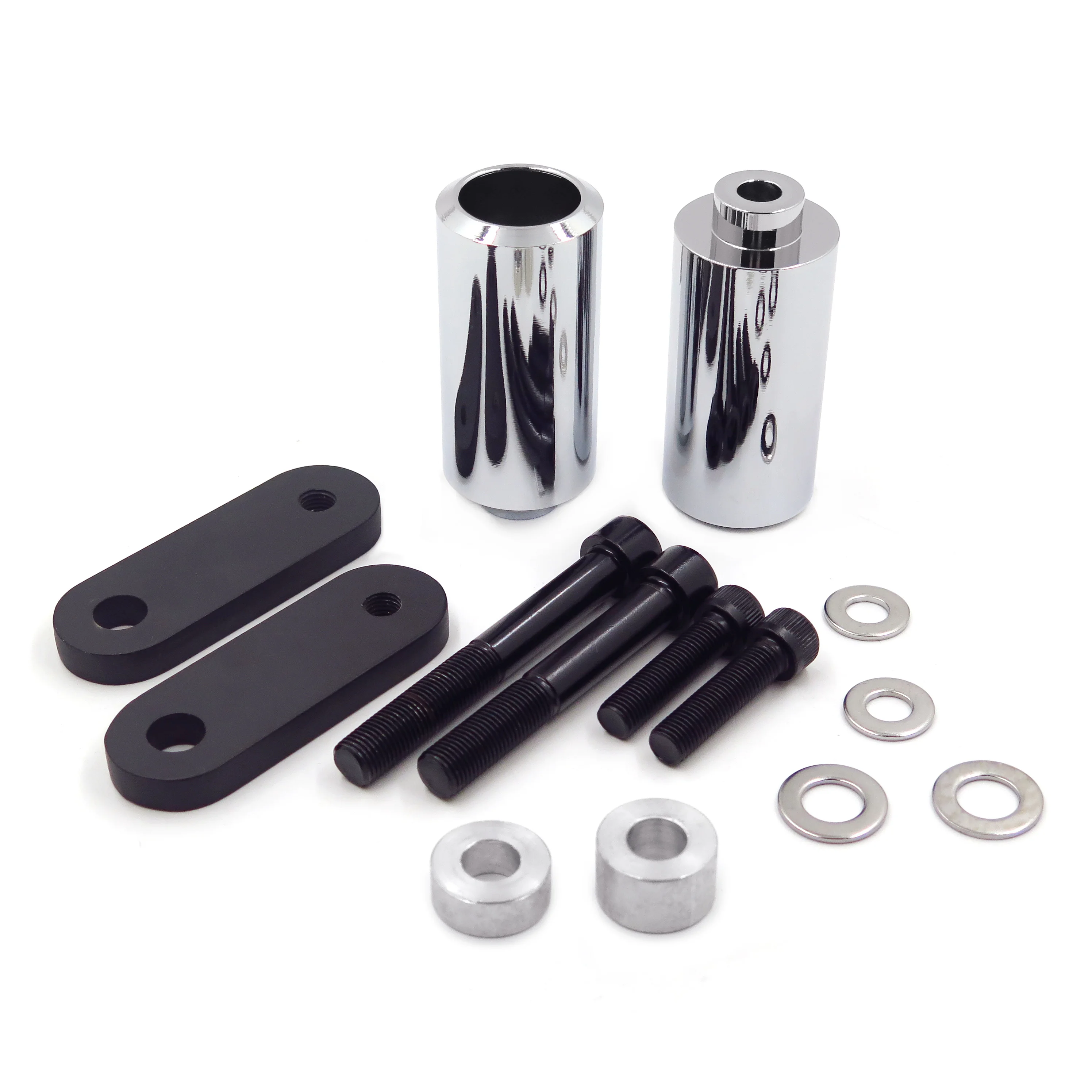 Бесплатная доставка запчасти для мотоциклов защита слайдера без обрезания рамы