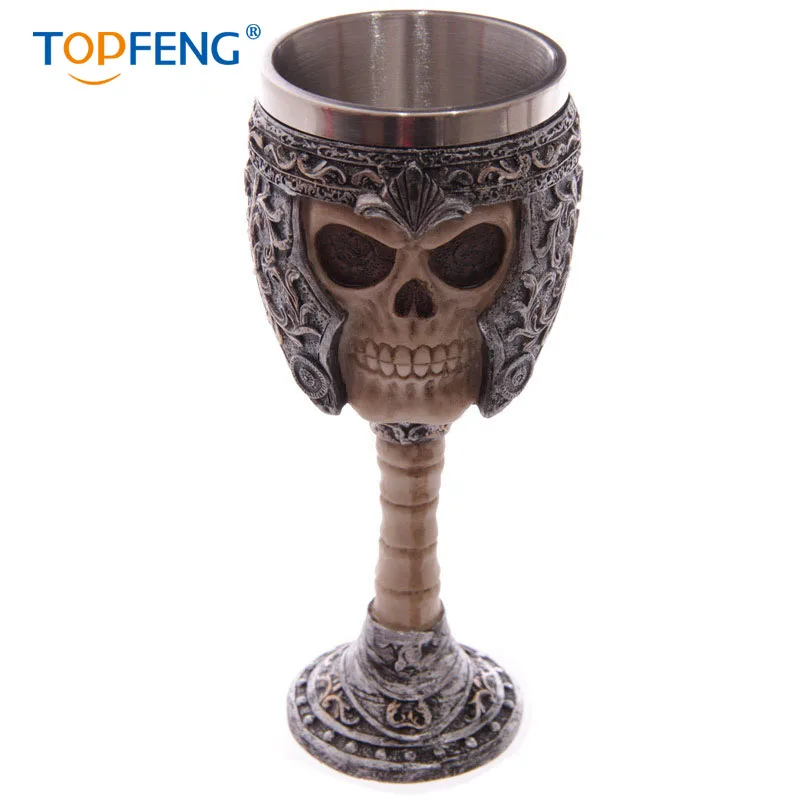

TopFeng Pacific Giftware Lone Wolf Celtic Magic 7oz Wine Chalice Goblet