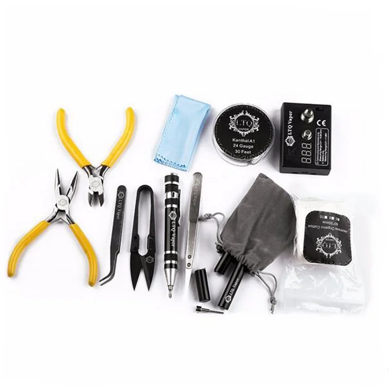 Набор инструментов сделай сам керамический пинцет с зажимом для катушки