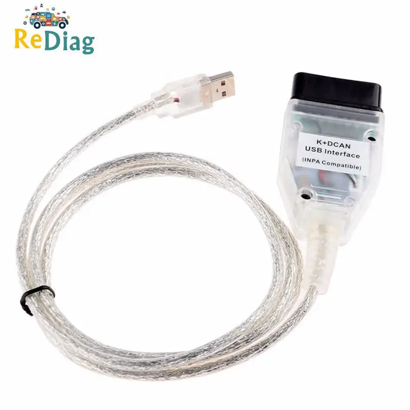 INPA K + DCAN с FT232RQ USB работает для BMW OBD CAN ридер диагностический сканер DIS SSS NCS