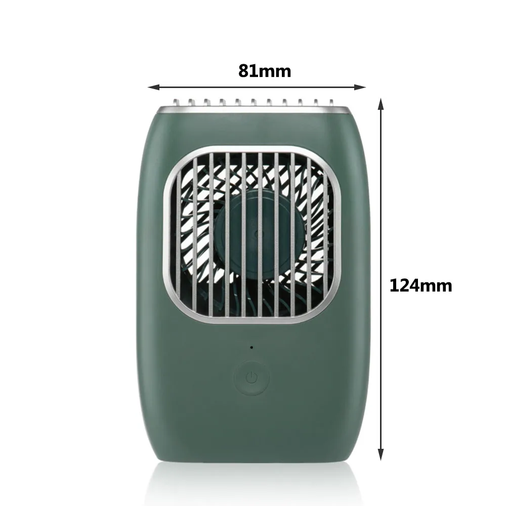 Вентилятор мини-вентилятор USB зарядка путешествия подвесной шейный вентилятор