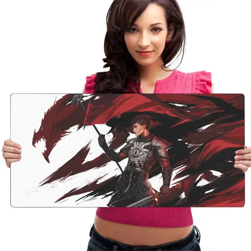 

Top Quality Cool Dragon Age Rubber Mouse Durable Desktop Mousepad Free Shipping Large Mouse Pad Keyboards Mat