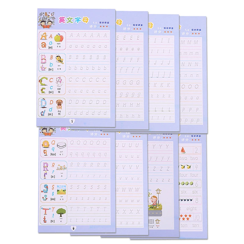 Книга детская для обучения рисованию на английском языке 4 книги | Канцтовары