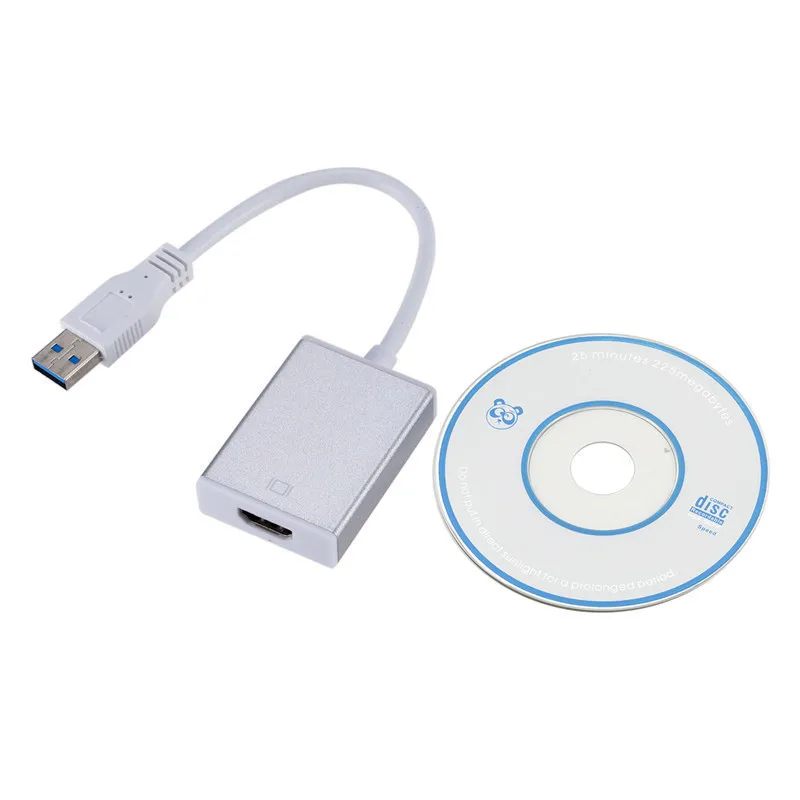 

High Quality 1080P 60HZ HD Audio Video Adapter Converter Cable USB 3.0 To HDMI-compatible For Windows 7/8/10 PC