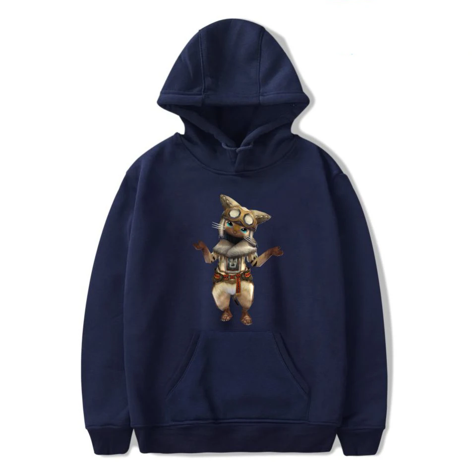 Толстовки с капюшоном Monster Hunter для мужчин и женщин повседневный свитшот в стиле