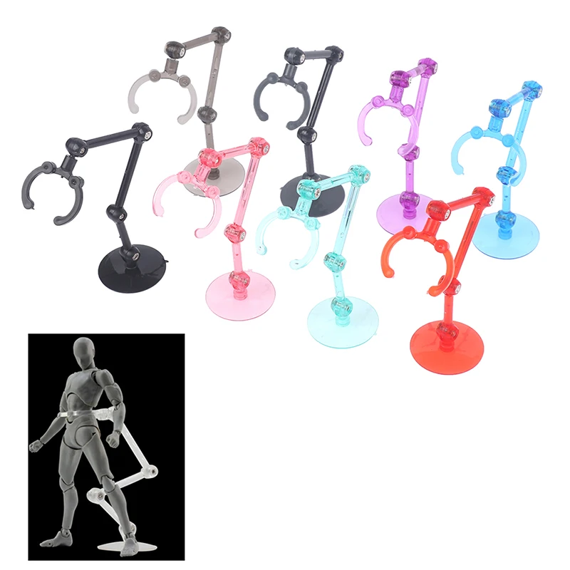 

4Pcs Action Figure Stands Action Figure Holder Display Stand Bases Model Bracket