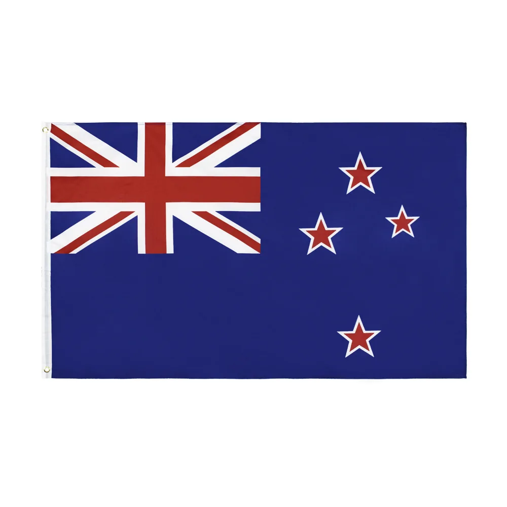 

Флаг Новой Зеландии, Национальный полиэфирный баннер, летающий флаг 3 фута X 5 футов по всему миру, уличный