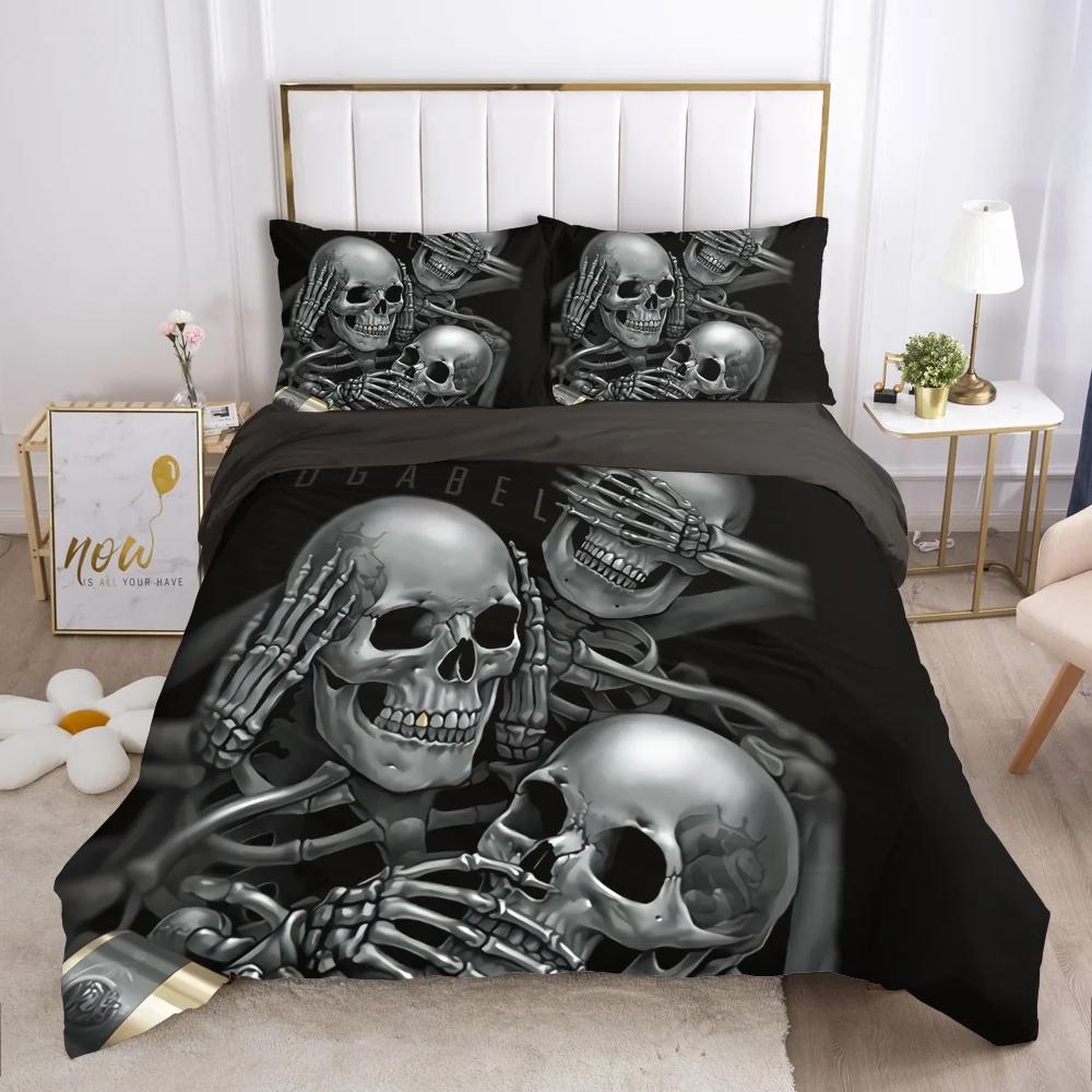

Комплект постельного белья с рисунком черепа Дэдпула 240x220 200x200