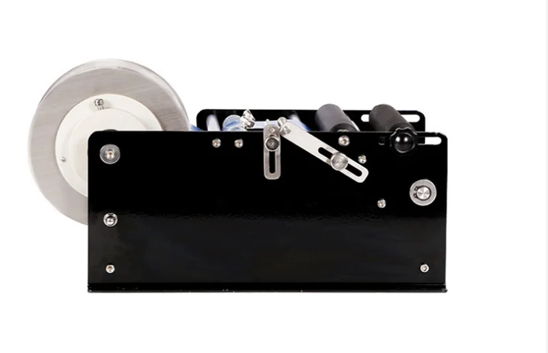 Пластиковая мини машина для упаковки бутылок простая ручная нанесения этикеток