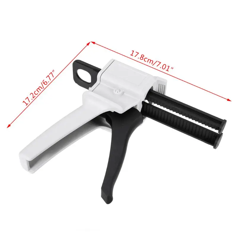 

2:1/1:1 Universal Glue 50ml Two Component AB Epoxy Sealant Glue Applicator Manual Caulking Dispenser