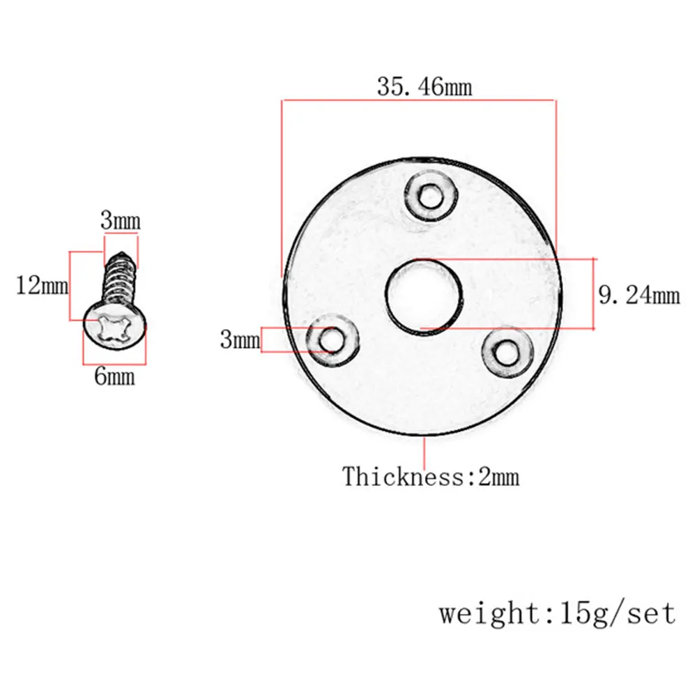 Сильная музыкальная гитара тюнинг Бас Джек пластина баса выход струна