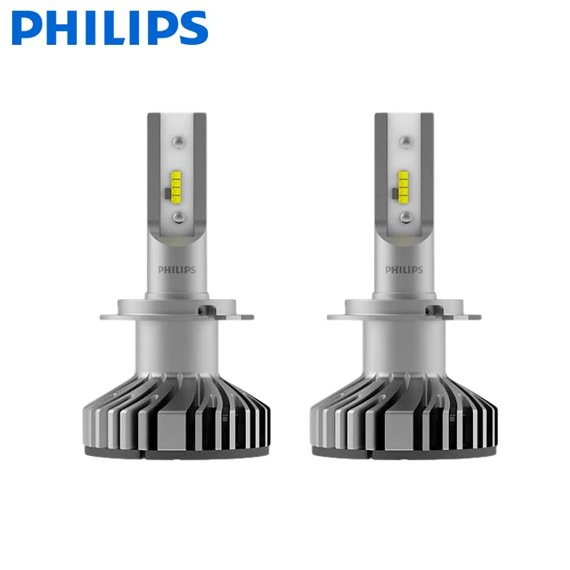 Philips 12 V H4 H7 H11 HB3 HB4 H1R2 9005 9006 9012 6000 K + 200% более яркие фары H8 H16 противотуманная