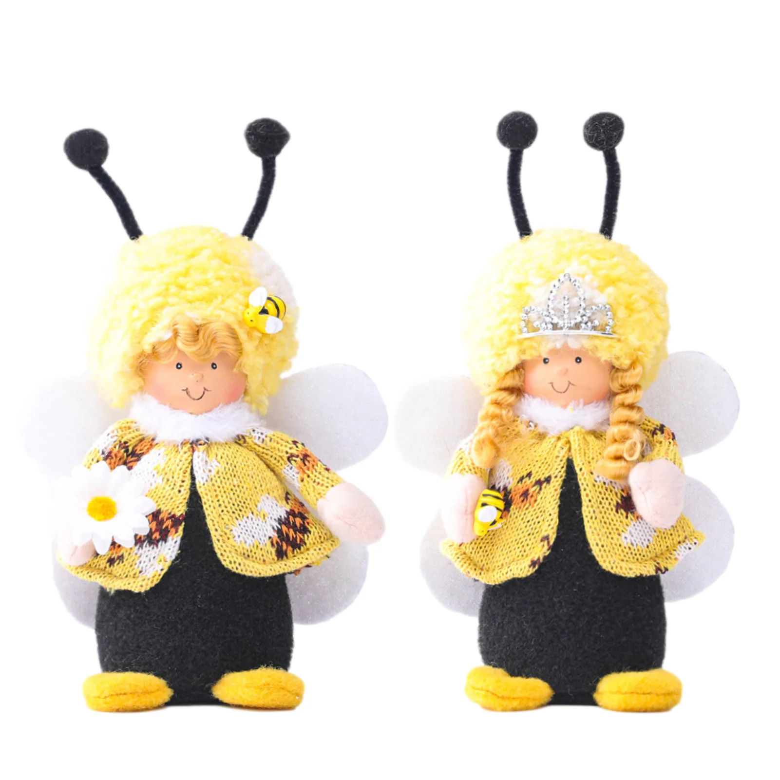 С принтом в виде медоносной пчелы Куклы Kawaii с плюшевые игрушки декор Plushie мягкая