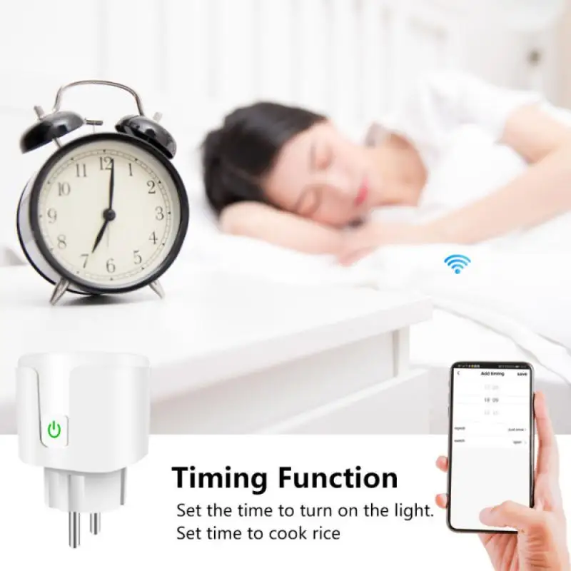 Умная розетка Aubess 20 А с поддержкой Wi-Fi и Bluetooth | Строительство ремонт