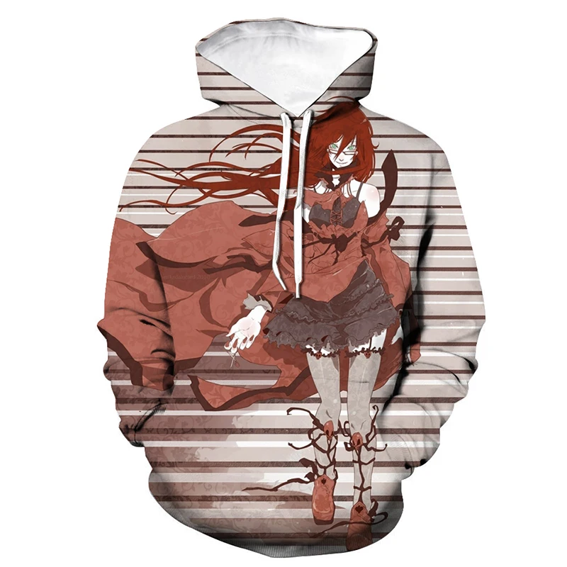 

Anime Black Butler Hoodies Men Women Casual 3D Print Hooded Sweatshirt Fashion Pullover Unisex Comfortable Hoodie Tops Clothing