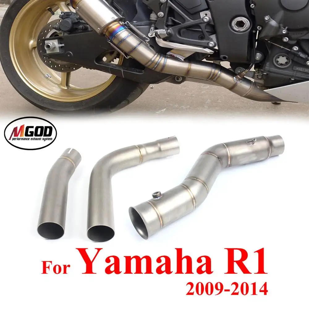 51 мм мотоциклетный глушитель для YAMAHA YZF R1 2009 2010 2011 2012 2013 2014|Выхлопные трубы и