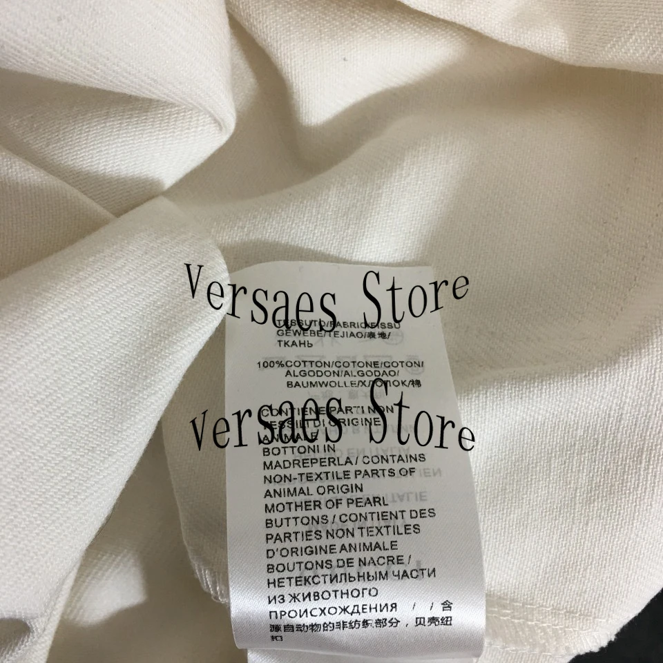 

2021 luxury brand letter printing fashion women's temperament Lapel versatile casual waist short sleeve denim dress A-type skirt