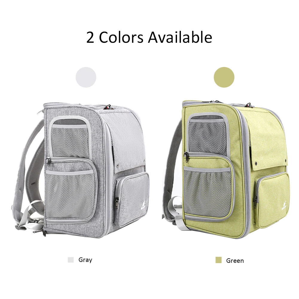 

Pet Backpack Carriers Transparent Dog Backpack Pet Cat Carrier Ventilated Airline Approved Travel Pet Backpacks for Cats Dogs