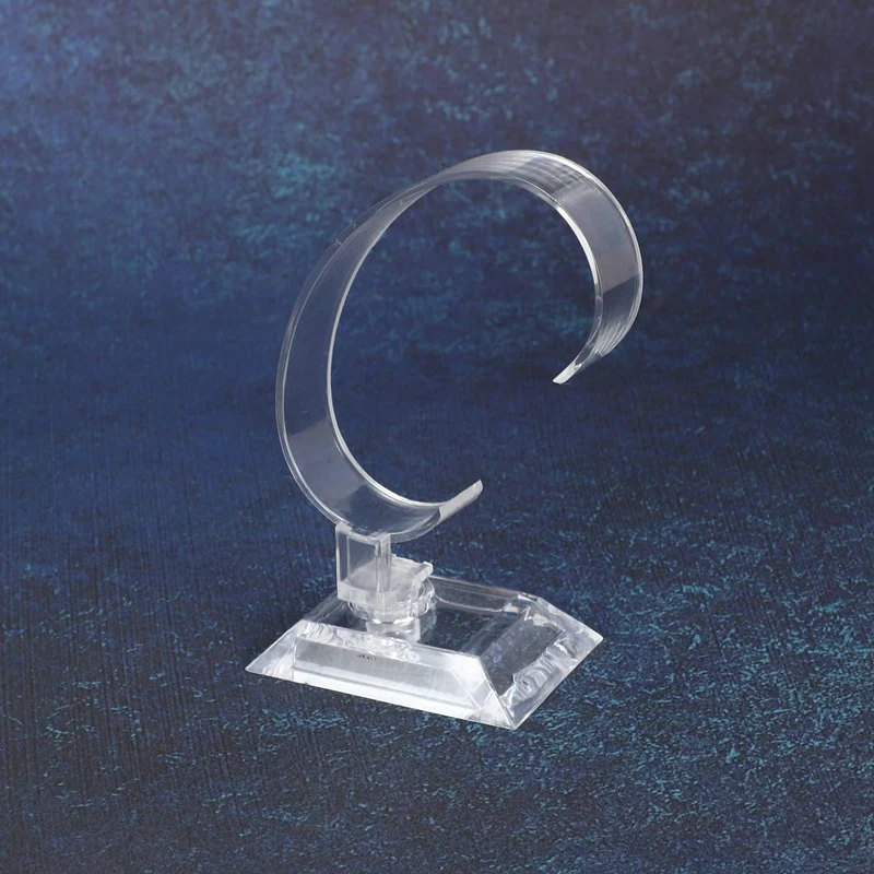 

6 x Plastic Jewelry Bangle Cuff Bracelet Watch Display Stand Holder