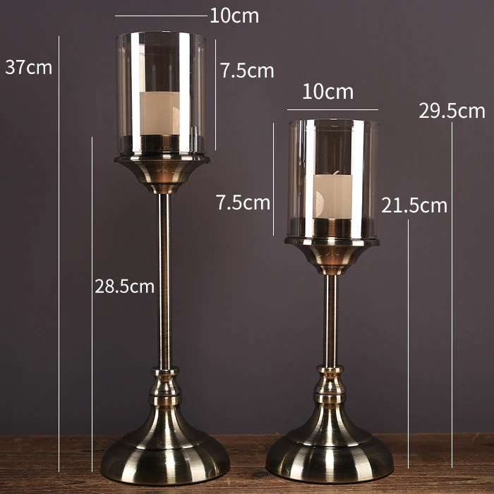 Европейский подсвечник подсвечники свадебные из сплава антиквариат стол