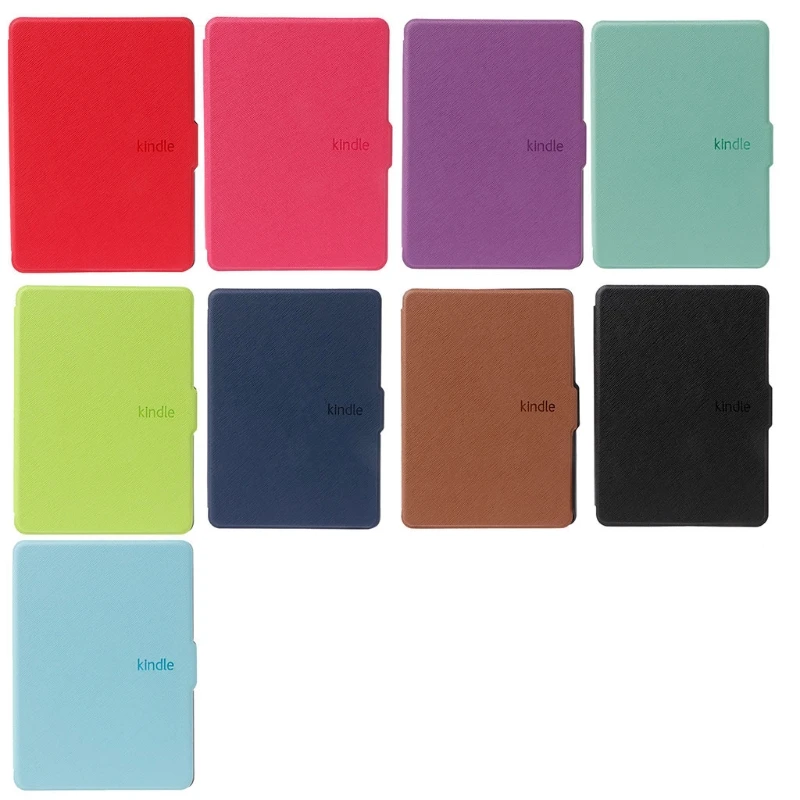 

Faux Leather Flip Stand Tablet Case Cover For Amazon Kindle 8th Generation 2016