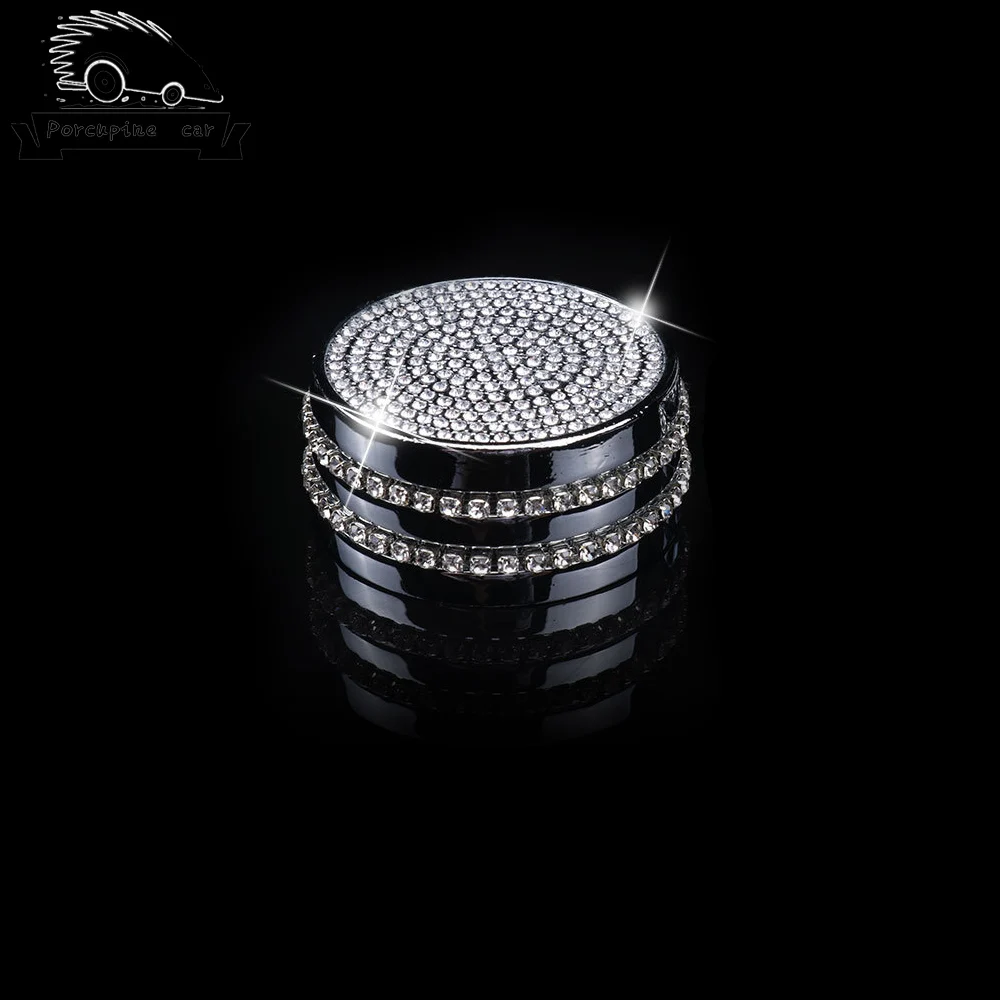 Silver Large button Обновленная Автомобильная Мультимедийная ручка управления Кнопка регулировки громкости Чехлы для автомобиля-Стайлинг для Mazda Axela CX-4 CX-5 ATENZA аксессуары - Название цвета: Silver Large button