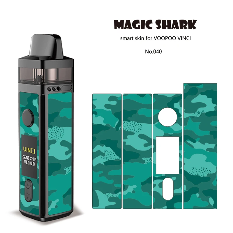 Защитный чехол Magic Shark 100% новый армейский для вейпа в стиле милитари ПВХ