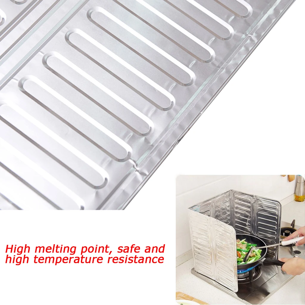 Защита от брызг масла для кухни складная защита разбрызгивания на газовой плите