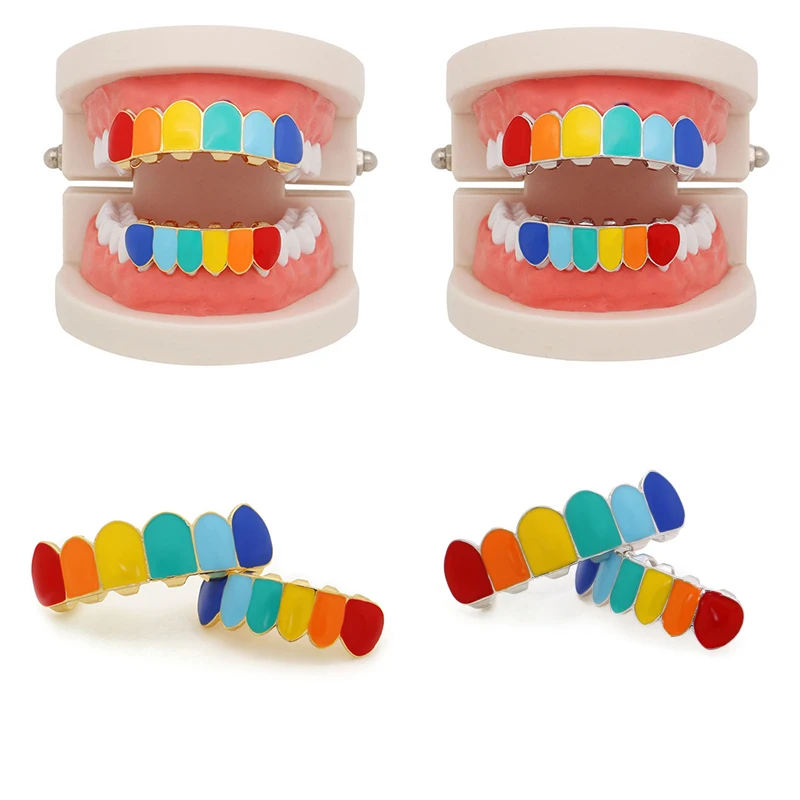 Креативные сверкающие принадлежности для вечеринки в стиле хип хоп серебристые