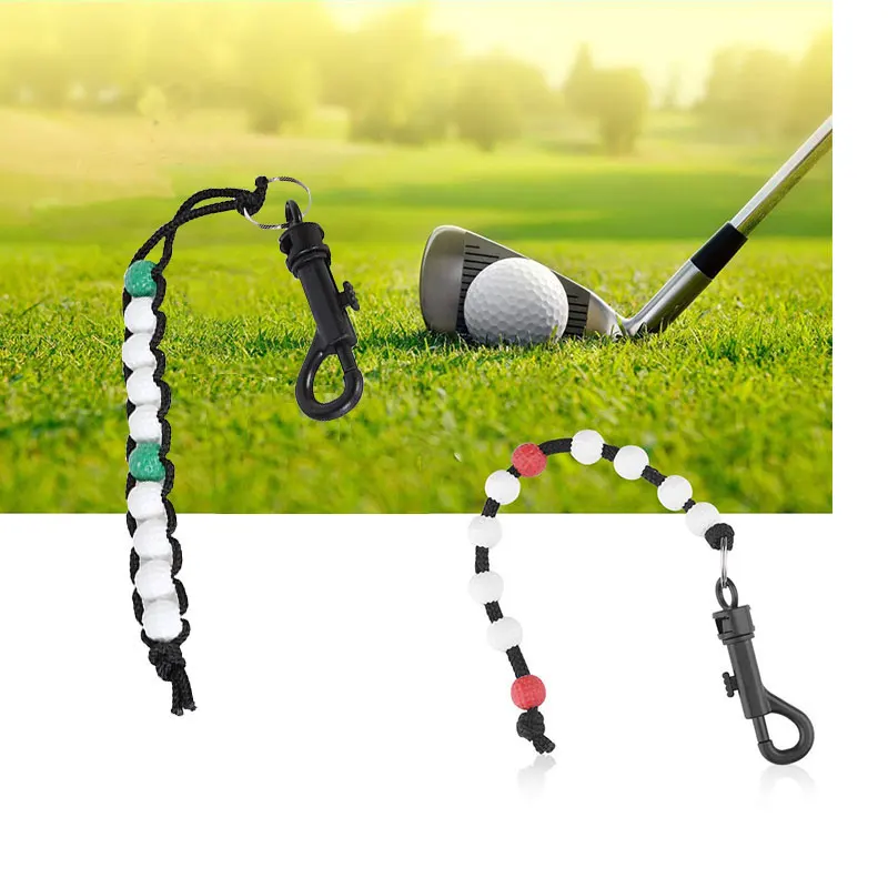 Lotusflower 1 шт. бусины для мяча гольфа счетчик очков цепь игры в гольф с зажимом