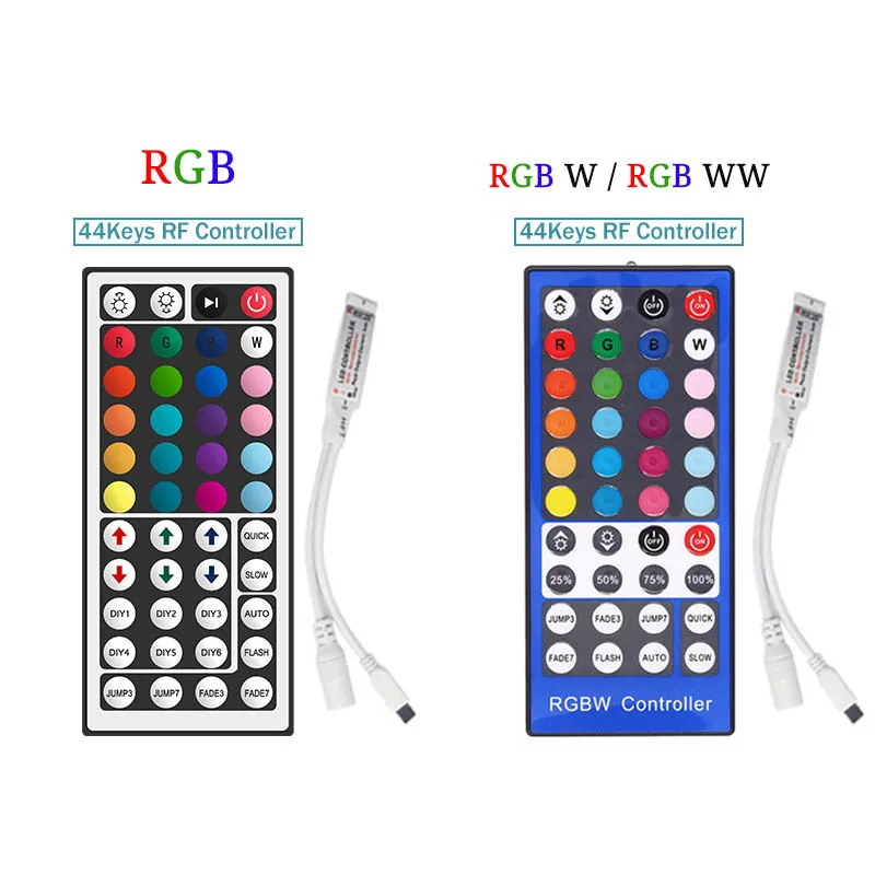 Светодиодный светильник s DC 12 ~ 24V Вольт RGB IR RF пульт дистанционного управления led 24