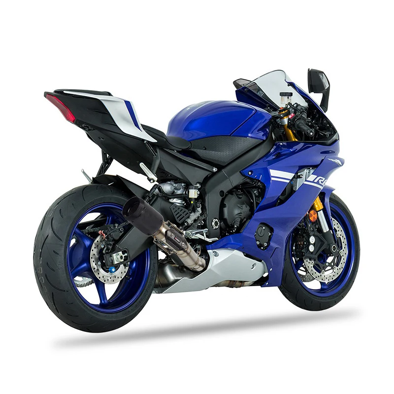 Глушитель выхлопной трубы без шнуровки для Yamaha R6 YZF 2006-2019 катализатор DB 2008 2009 2010 2011