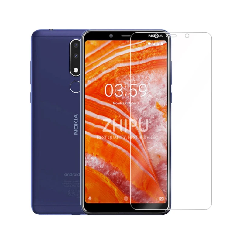 Закаленное стекло для Nokia 3,1 Plus Защитное стекло для экрана 2.5D 9H Премиум Закаленное стекло для Nokia 3,1 Plus защитная пленка