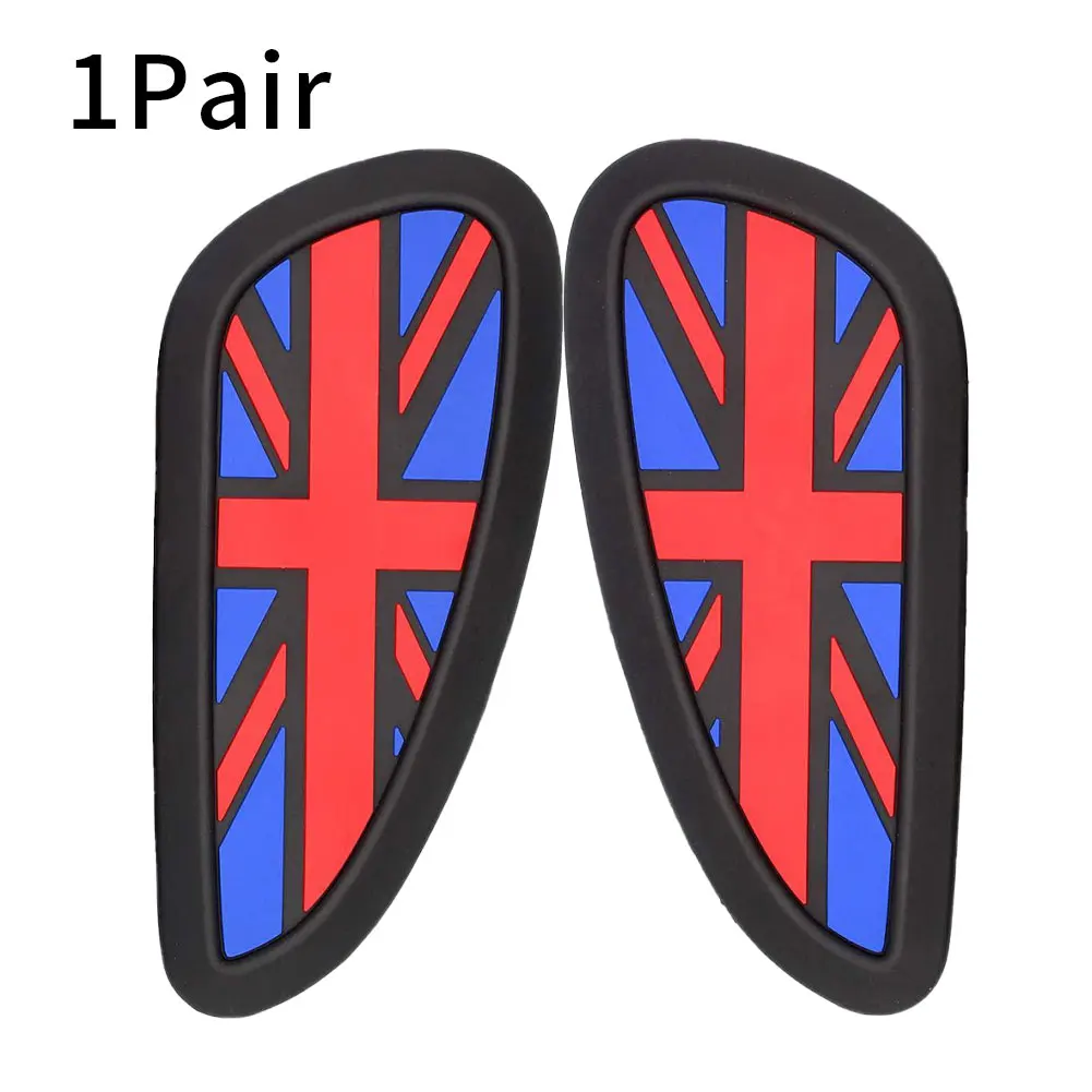 

2Pcs Motorcycle Gas Tank Knee Pads Gas Fuel Tank Rubber Sticker Protector Side Tank Knee Grip Pad For/T100/T120/Street Twin