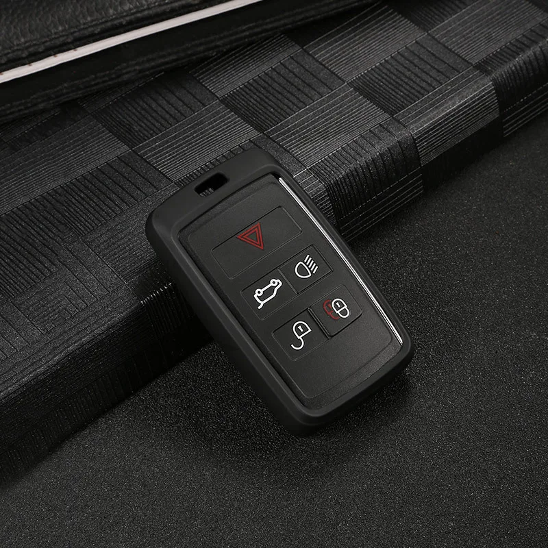 

Car key cover key shell auto key case for Land Rover Range Rover Evoque Discovery 5/Discovery Sport for Jaguar FOB Key Chain