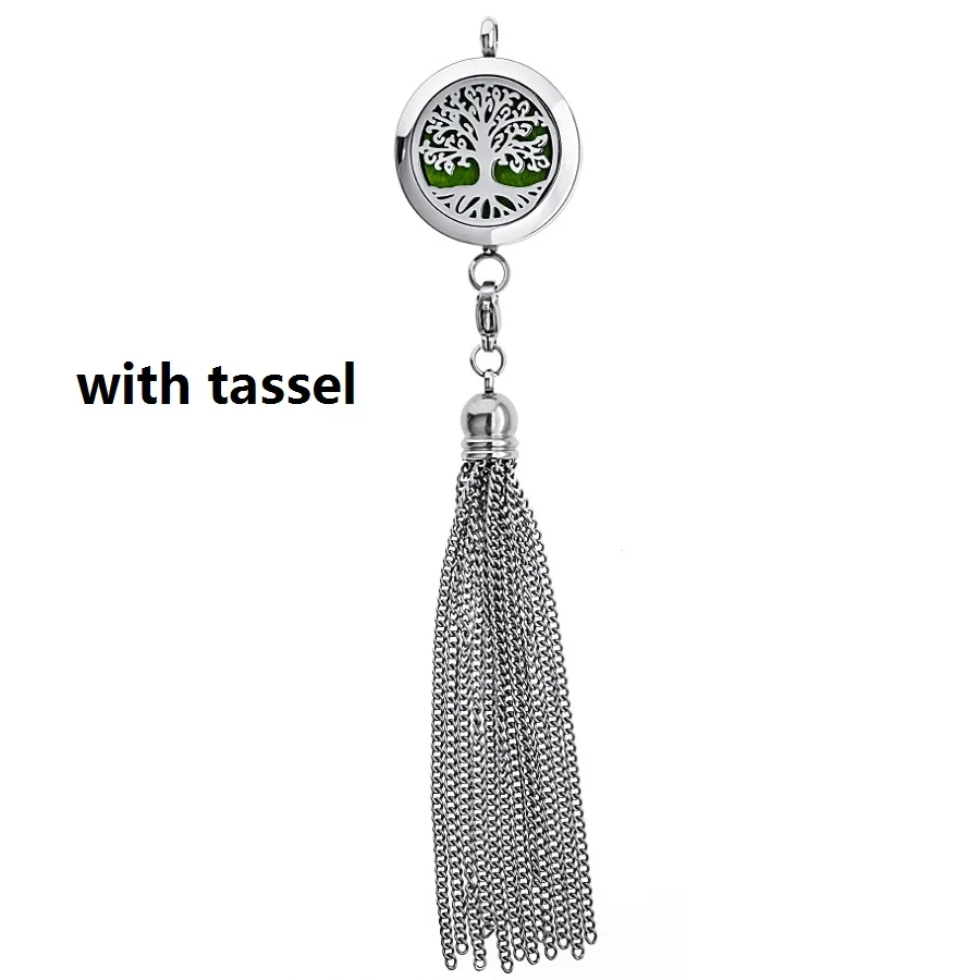 25 мм ожерелье с рассеивателем из нержавеющей стали 316L магнитное подвеской в виде