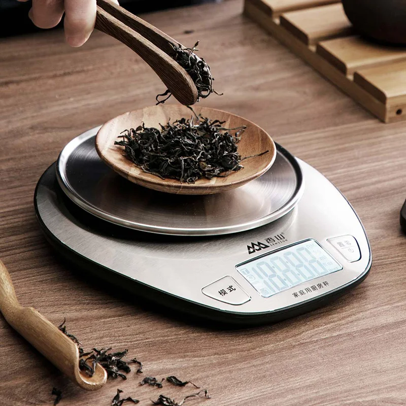 

Youpin Electronic Kitchen Scale Stainless Steel Weight Scale LCD Display High-Precision Digital Scale Kitchen Baking Scale Mijia