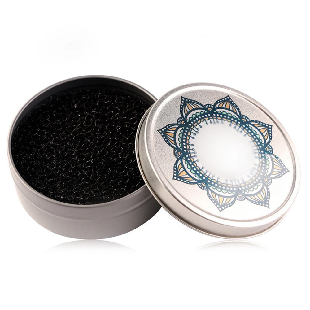 Уникальная Цветочная Косметическая Кисть для макияжа чистящая коробка губка